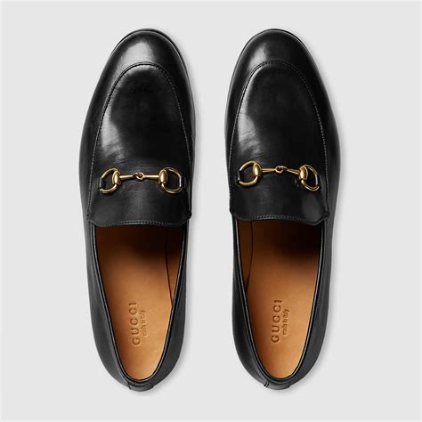 black and gold gucci loafers|gucci jordaan leather loafer women's.